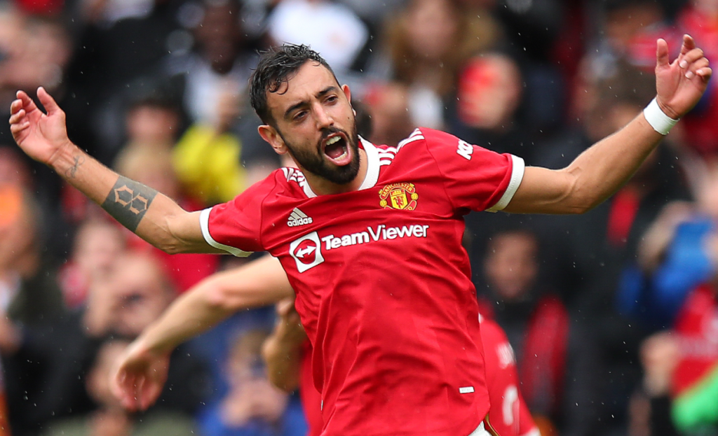 Manchester United 5-1 Leeds United - Bruno Fernandes 