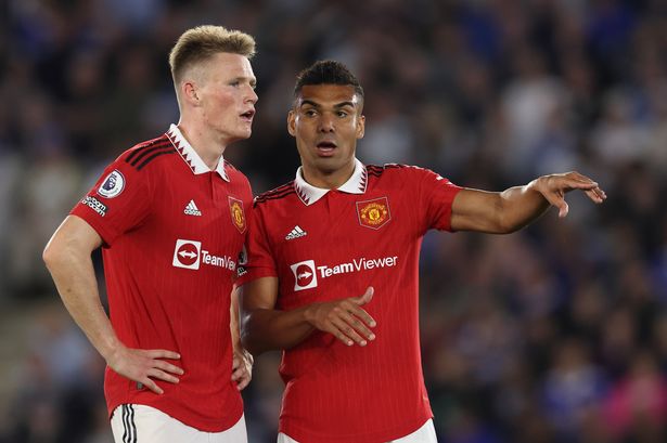 Scott McTominay and Carlo Casemiro