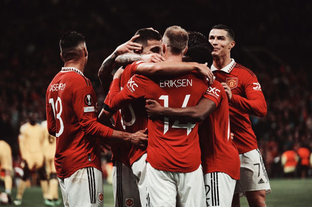 Manchester United players - UEFA Europa League 