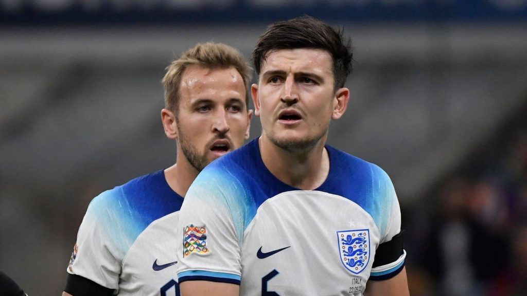 Harry Maguire and Harry Kane