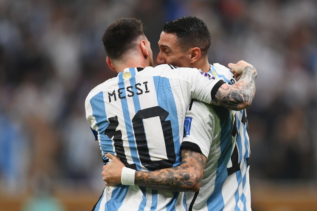 Lionel Messi and Di Maria - FIFA World Cup 