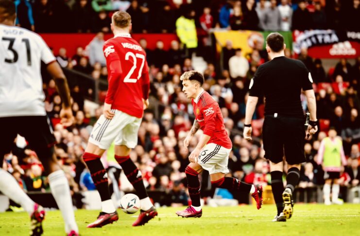 Manchester United vs Fulham - FA Cup - Lisandro Martinez